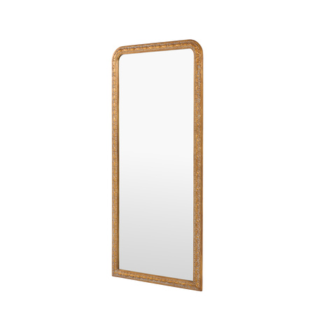 Romana Leaner Mirror Gold 750x30x1700mm