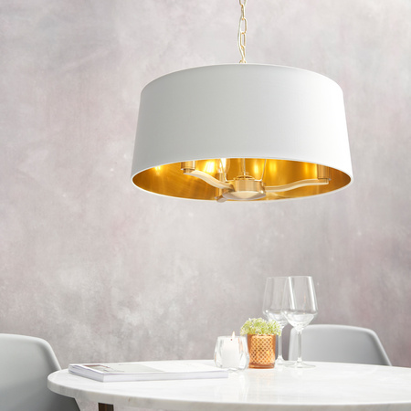 Harvey 1 Pendant Light Brushed Gold