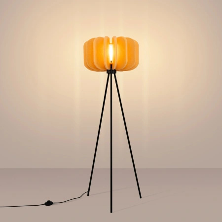 Lampa podłogowa MULA 45 żółta