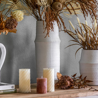 Wazon Larson, biały, 185 x 185 x 455 mm