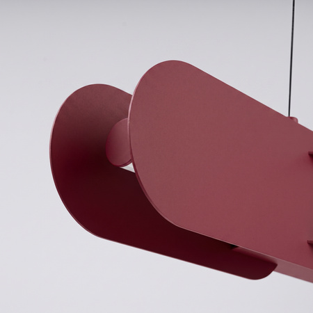 Lampa wisząca CHAIN 158 burgund LED 4000K