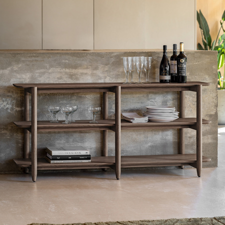 Hatfield Open Display Smoked 1500x380x700mm