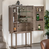 Craft Cocktail Cabinet Smoked 850x450x1600mm