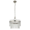 Marietta 3 Pendant Light Bright Nickel