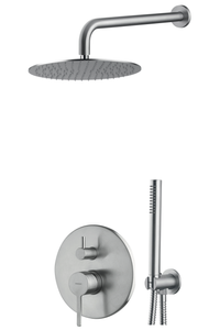 Zesta wannowy podtynkowy L-200mm fi-25cm-Emmevi Rubinetterie/Filo inox