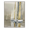 Golden Sails Framed Canvas 830x30x1020mm