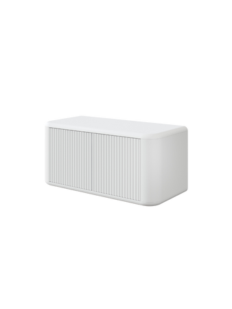 Szafka łazienkowa wisząca z blatem 100 cm zamrożona biel MAIORI 006-SU100-01