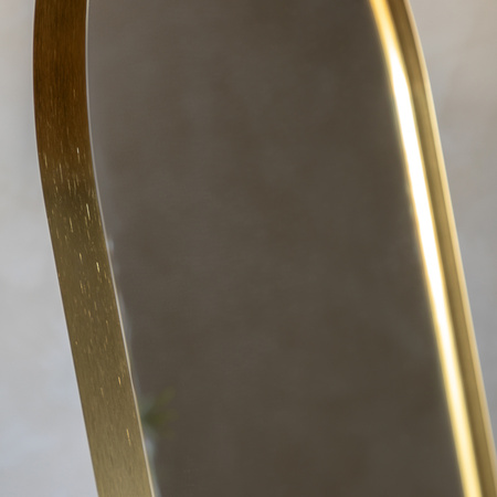 Holworth Cheval Mirror Gold 500x35x1500mm