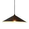Lampa ścienna SWING czarna 140 cm