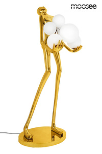 MOOSEE lampa podłogowa HUMAN GOLD PREMIUM 180