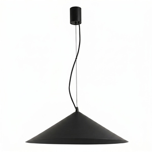 Lampa wisząca FINT czarna LED 3000K