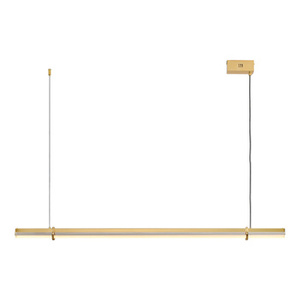 Lampa wisząca LOVELY LED złota 120 cm