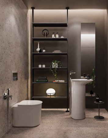 VALET Deska WC  W/O biały połysk