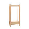 Hatfield Open Wardrobe Natural 800x480x1700mm