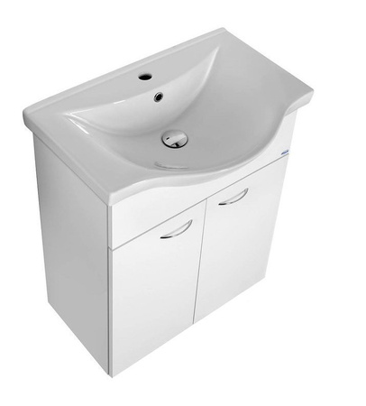 KERAMIA FRESH szafka umywalkowa 60,6x74x34cm, biała