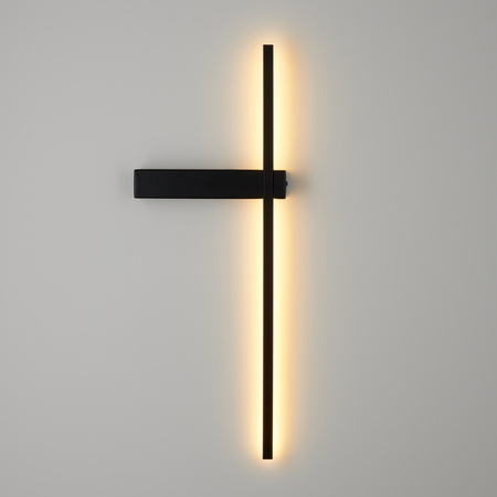 Lampa ścienna SOUL LED czarna 60 cm