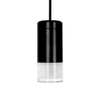MOOSEE lampa ścienna FLUSSO WALL czarna