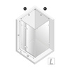 Kabina prysznicowa OXIA COPPER BRUSHED 1D L prostokątna 80x70x200 szkło czyste 8mm Active Shield 2.0