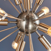 Miro 9 Pendant Light Nickel