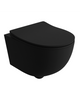 Miska wisząca z deską WC Brava Black 2.0