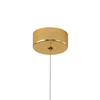 Lampa wisząca BEE LAMP 1, 21 cm- LED, złota, w kształcie motyla