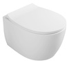 SENTIMENTI miska WC wisząca, Rimless, 36x51cm, biały