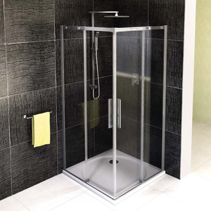 ALTIS kabina prysznicowa 800x800 mm, wejście z rogu, szkło czyste