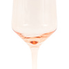 Flute Glass Amber (4pk) 74x74x230mm