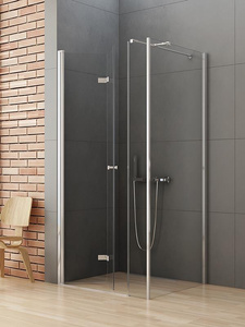 KABINA NEW SOLEO PROSTOKĄTNA L 100x80x195 CZYSTE 6mm ACTIVE SHIELD