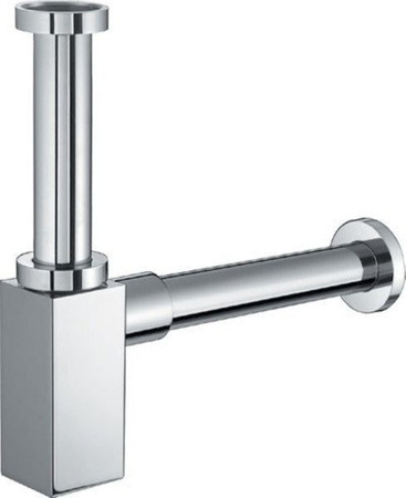 Syfon umywalkowy 5/4", odpływ 32mm, chrom