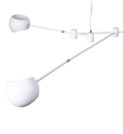 Lampa wisząca ASTRONOMY-3, 175 cm - biała