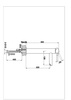 ROXIN Black 1-otworowa bateria umywalkowa