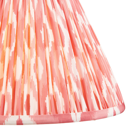 Ikat Shade Coral Pink Fabric 180x140x300mm