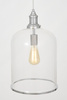 LAMPA WISZĄCA CHROMOWANA NOWOCZESNA SARINI