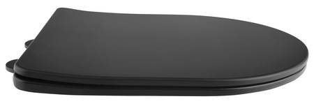 PACO deska WC, SLIM, Soft Close, Easy Take, czarny mat