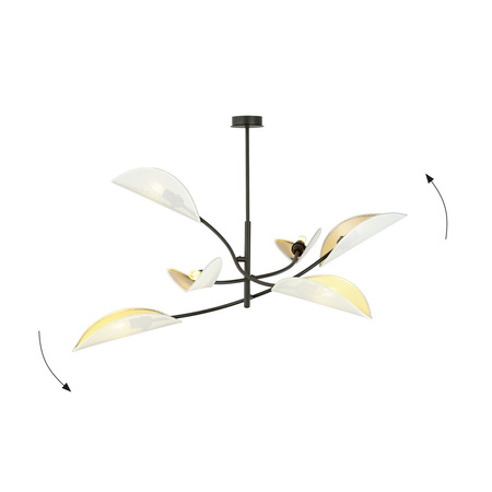LOTUS 6 WHITE/GOLD