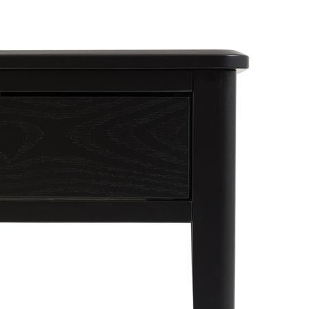Acton 2 Drawer Console Black 1100x360x760mm