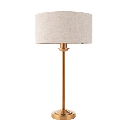 Highclere 1 Table Lamp Vintage Brass