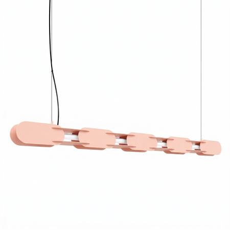 Lampa wisząca CHAIN 158 brzoskwiniowa LED 4000K