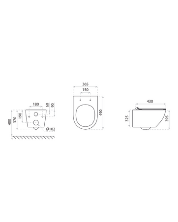 Miska wisząca z deską WC Sofi Slim Fire 3.0