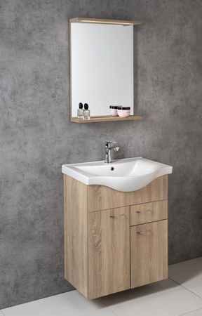 ZARA 65 umywalka meblowa 64,5x46cm, biała