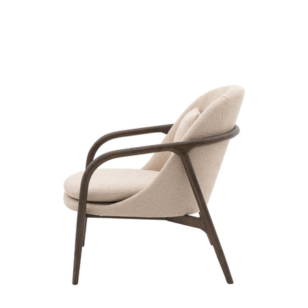 Fotel Alegra Taupe 680 x 840 x 830 mm