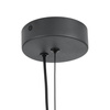 Lampa wisząca ENZO 40 cm - czarno złota