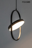 MOOSEE lampa wisząca SPINNER 26 czarna