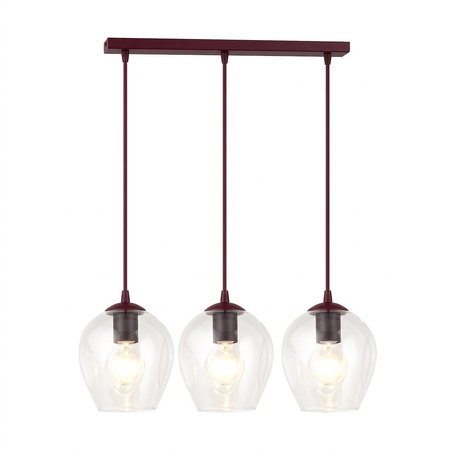 ISTAR 3 BURGUND TRANSPARENT