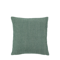 Ula Pinstripe Cushion Green 450x450mm