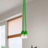 Lampa wisząca DIEGO 5 zielony
