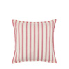 Alston Woven Stripe Cush Cranberry 450x450mm
