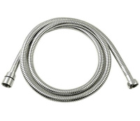 LUX wąż prysznicowy ze stali nierdzewnej, rozciągliwy 150-180cm, chrom