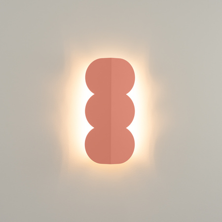 Kinkiet BISCUIT brzoskwiniowy